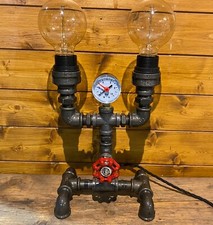 Industrial Dual Bulb Lamp