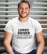 LORRY DRIVER T-SHIRT JOKE