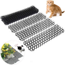 10 pcs Cat Scat Mat Spike Anti Dog Pest Deterrent Mat Repellent Animal Scarer
