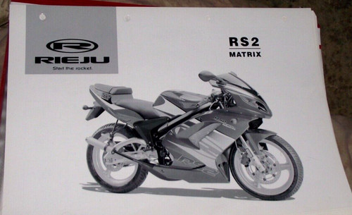 Rieju rs2 matrix parts - rieju,