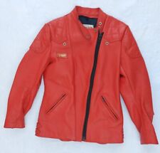 Vintage Interstate Leather Biker Jacket. Size 38.