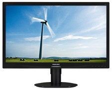 Philips 241S  24" Full HD 1920 x 1080 PC Monitor VGA  DVI 1 year warranty