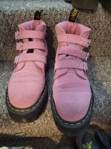 Lazy oaf doc - martens, pink