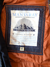 Men Coat Jacket XL Mantaray