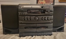 Vintage 90's Goodmans Midi System MX1000, HI FI, Black