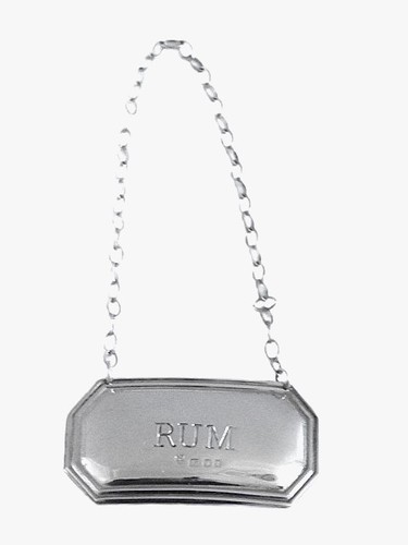 Rum vintage sterling silver - rum,