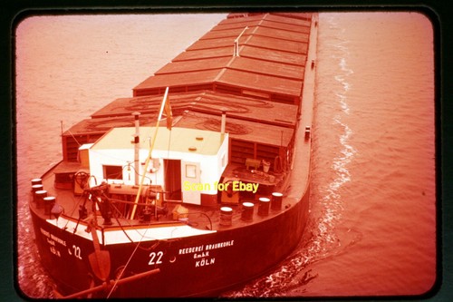Barge main river germany - in,