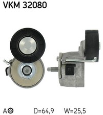 TENSIONER PULLEY, V-RIBBED