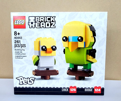Lego 40443 brickheadz budgie - brickheadz, &