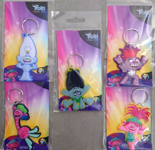 Trolls keyring keychain - trolls,