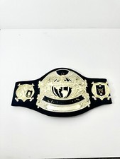 WWE JAKKS PACIFIC UNDISPUTED WORLD HEAVYWEIGHT CHAMPIONSHIP TITLE BELT VINTAGE