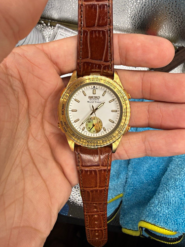 Seiko quartz world timer - quartz,