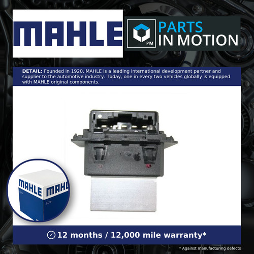 Heater blower resistor - heater,