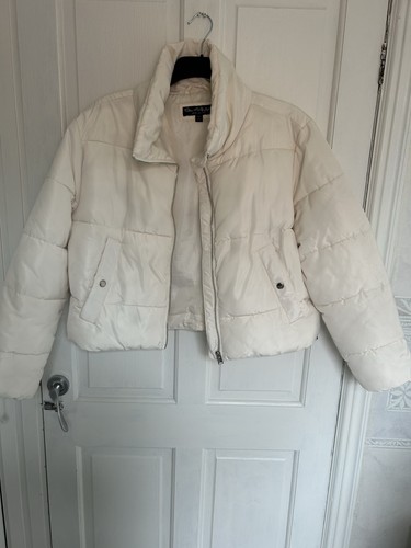 Winter white puffer - winter, jacket