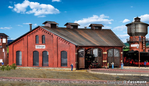 Track roundhouse oo gauge - track,