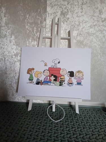 Snoopy art print - a4,