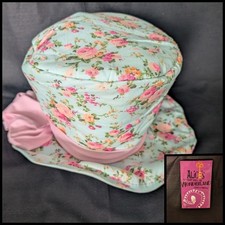 Kids floral mad hatter hat - kids,