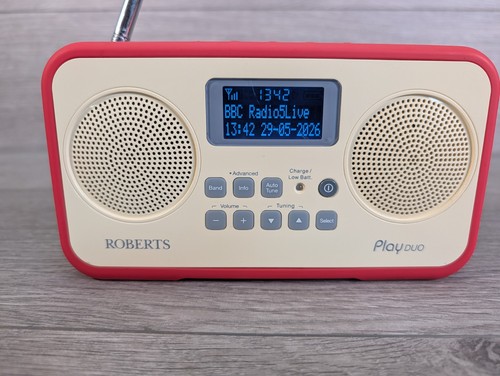 Roberts play duo - play, dab/dab+/fm