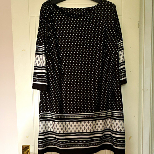 Primark black white - black, geometric