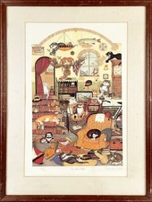 Linda Jane SMITH. Signed, Limited Print. 'The Back Room'