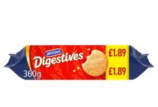 Mcvitie's The Original Digestives Biscuits 360g (Pack of 12) PMP Full Box