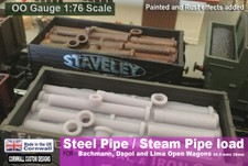 Steel pipe wagon load - wagon, –
