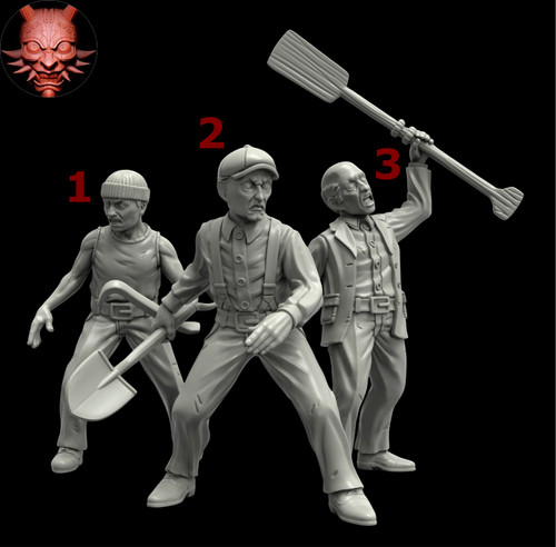 32mm riot adaevy - 32mm, resin)