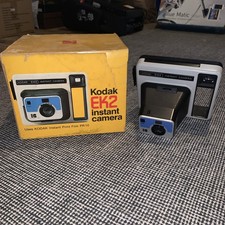 Vintage Kodak EK2 Instant Camera – Made in USA – 1970s Retro Photography