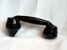 GPO BLACK TELEPHONE HANDSET 164 COMPLETE 1955
