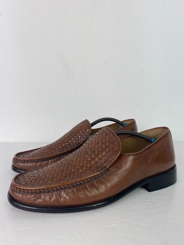 Loake england brown woven - brown,