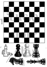 Chess table. chess game cake