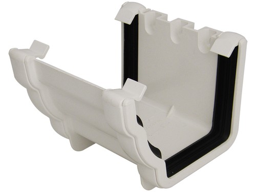 Floplast guttering run1wh - guttering,