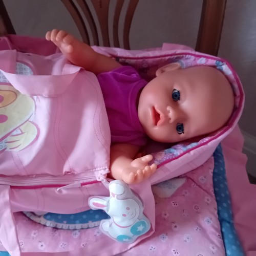 Pretty baby born doll - baby,