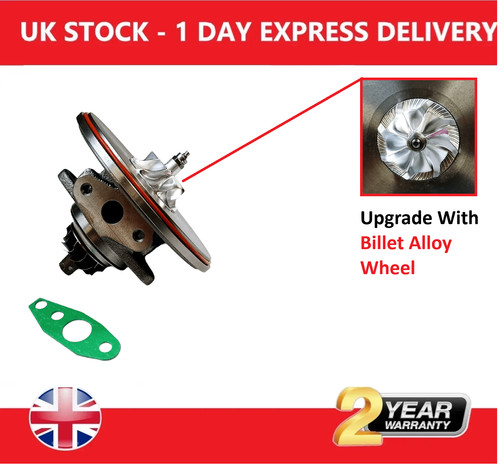 Turbocharger cartridge upgrade - cartridge,
