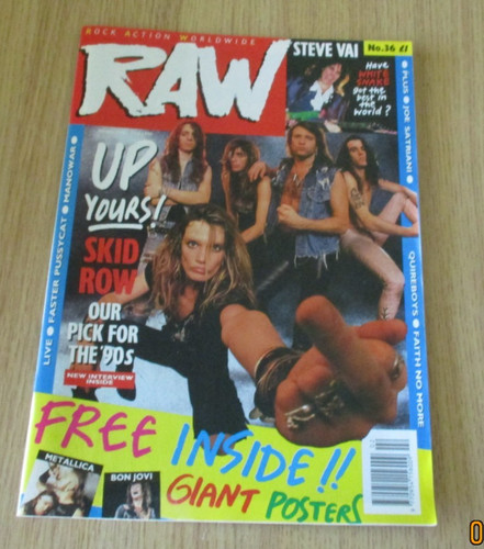 Raw heavy metal magazine - heavy, #36