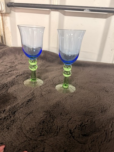Vintage hand blown wine - vintage,