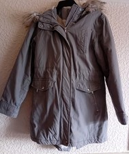 New Look grey  fishtail Parka