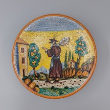 Majolica Wall Charger plate