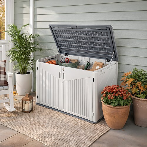975l plastic storage box - plastic,
