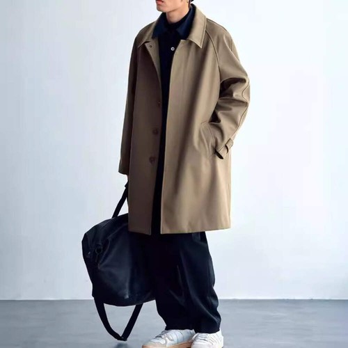 Wool profile trench - trench, coat