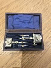 Architects Trammels for Beam Compass Draughtsmans Trammel Set Complete With Box
