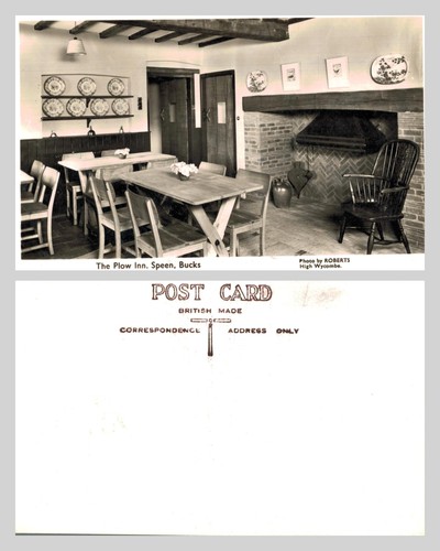 Vintage postcard the plow - postcard,
