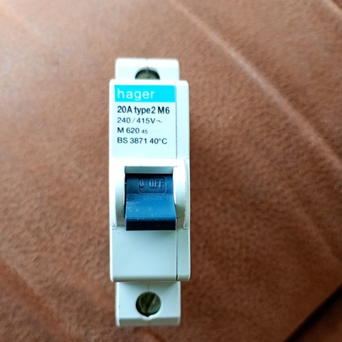 Hager amp type 20a - amp,