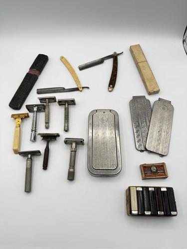 Vintage men razor shaving - vintage,