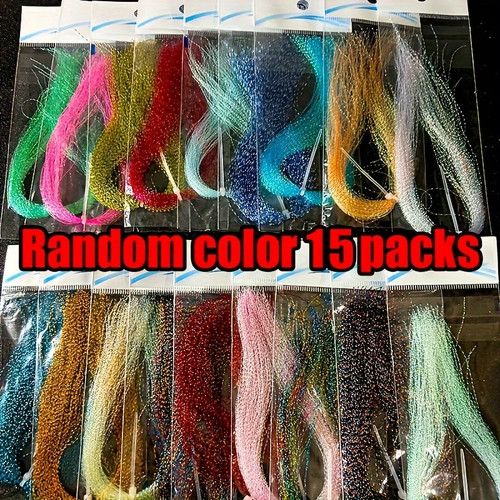 Pack fly tying materials - 15,