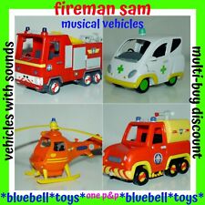 Fireman Sam Musical Vehicles Choice Jupiter Ambulance Venus Helicopter Wallaby