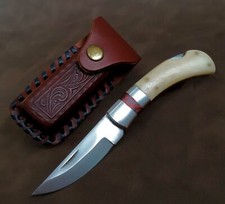 Real Bone Handle Lockback EDC