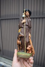 Antique statue saint guido - statue,