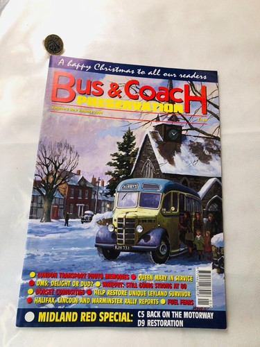 Magazine bus coach - bus, &