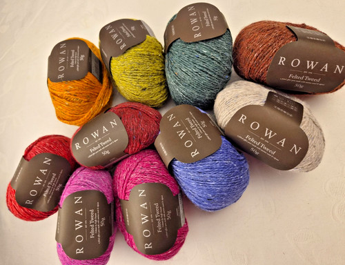 Felted tweed rowan alpaca - tweed,